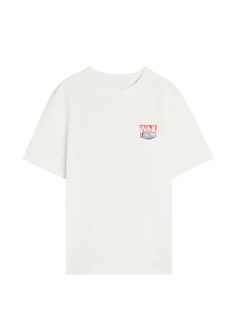 Wax London Dean logo-print T-shirt