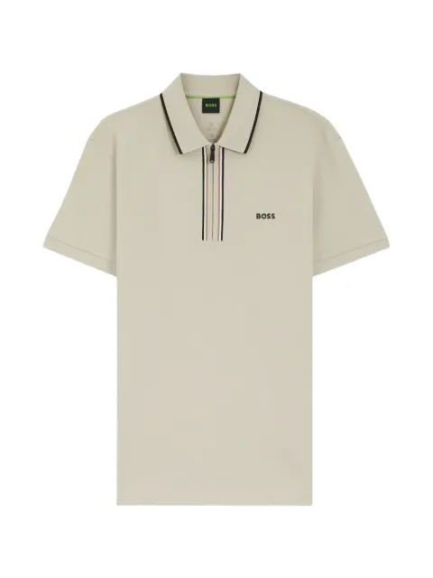 BOSS logo-detail polo shirt