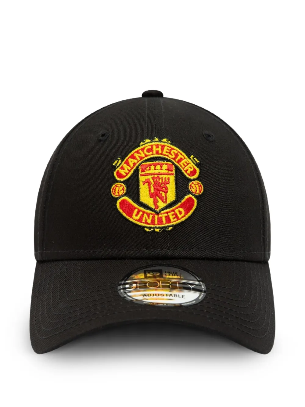 NEW ERA CAP logo-patch baseball cap - Nero