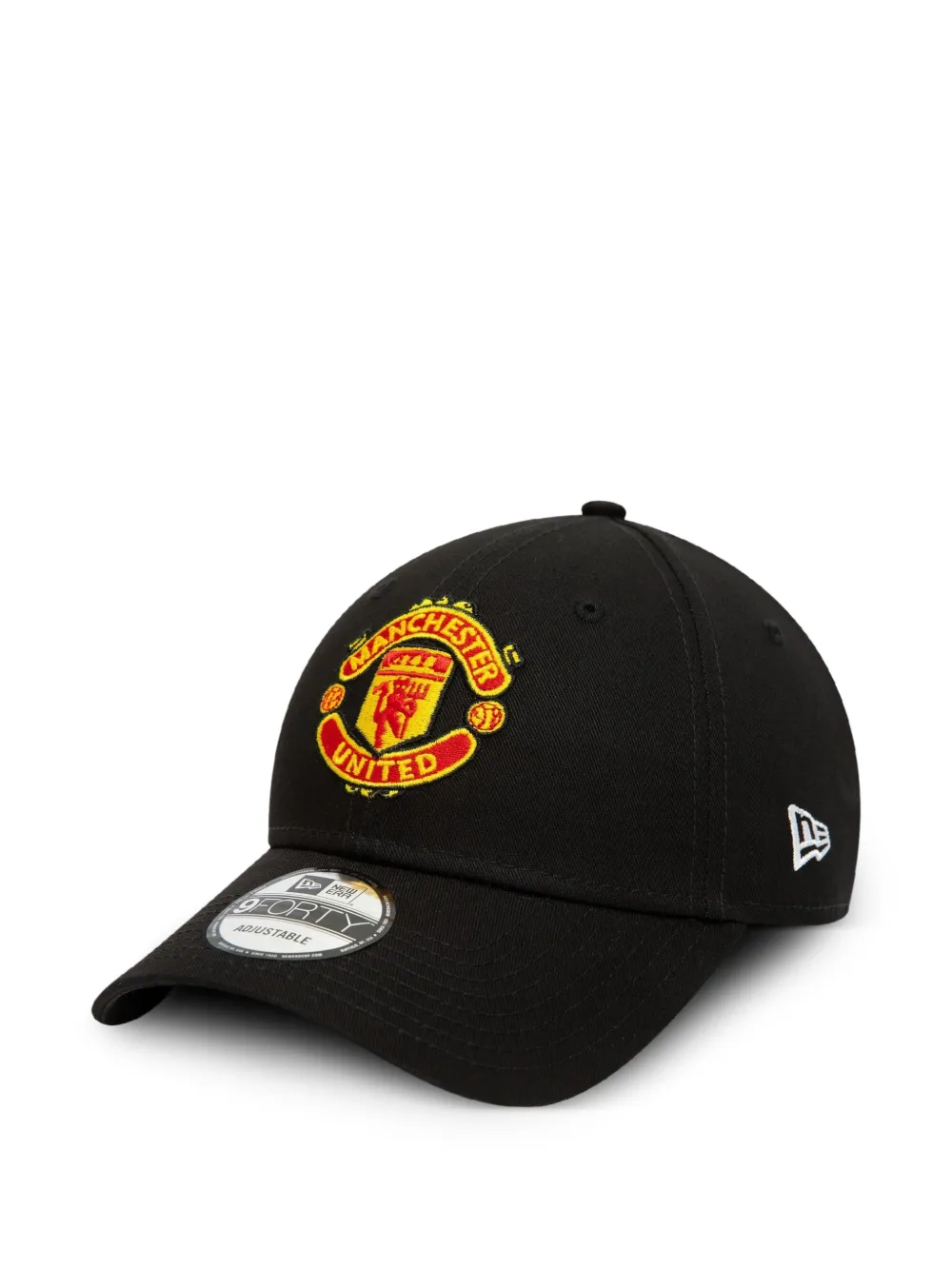  New Era Cap Logo-patch Baseball Cap - Black 