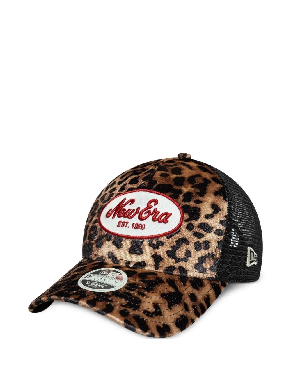  New Era Cap 9forty Leopard-print Cap - Brown 