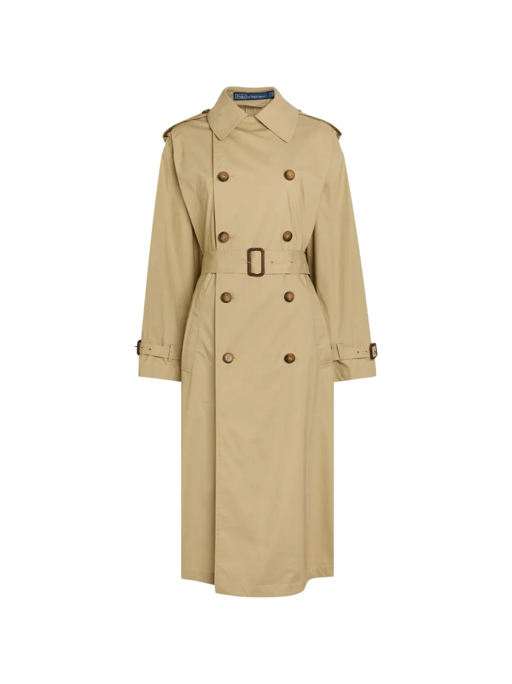 Polo Ralph Lauren double-breasted belted trench coat - Toni neutri