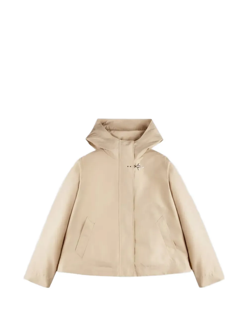 Fay hooded parka coat - Toni neutri