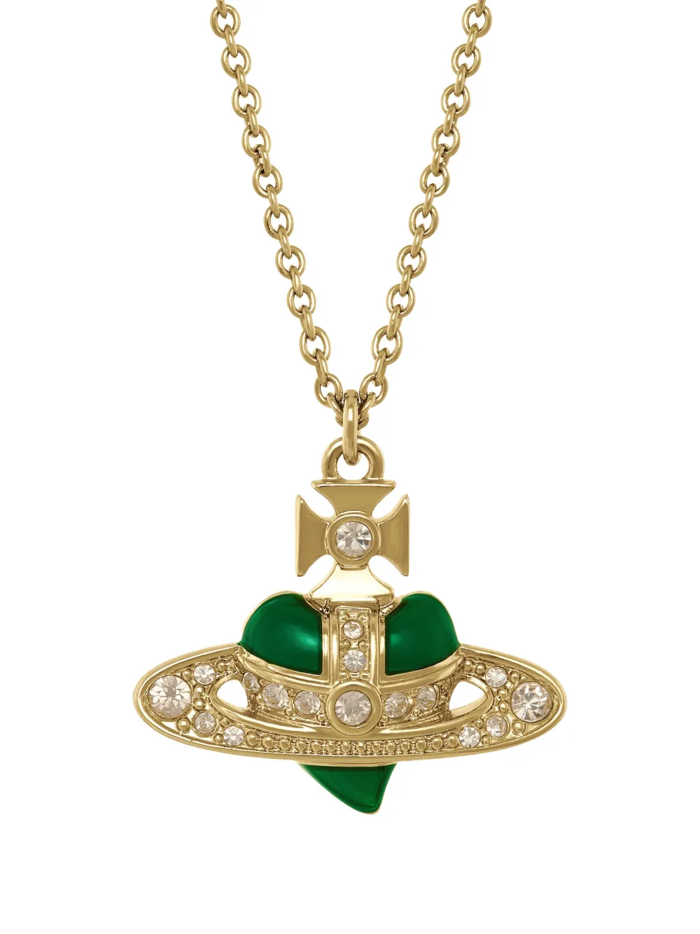 Vivienne Westwood Orb-pendant necklace - Oro