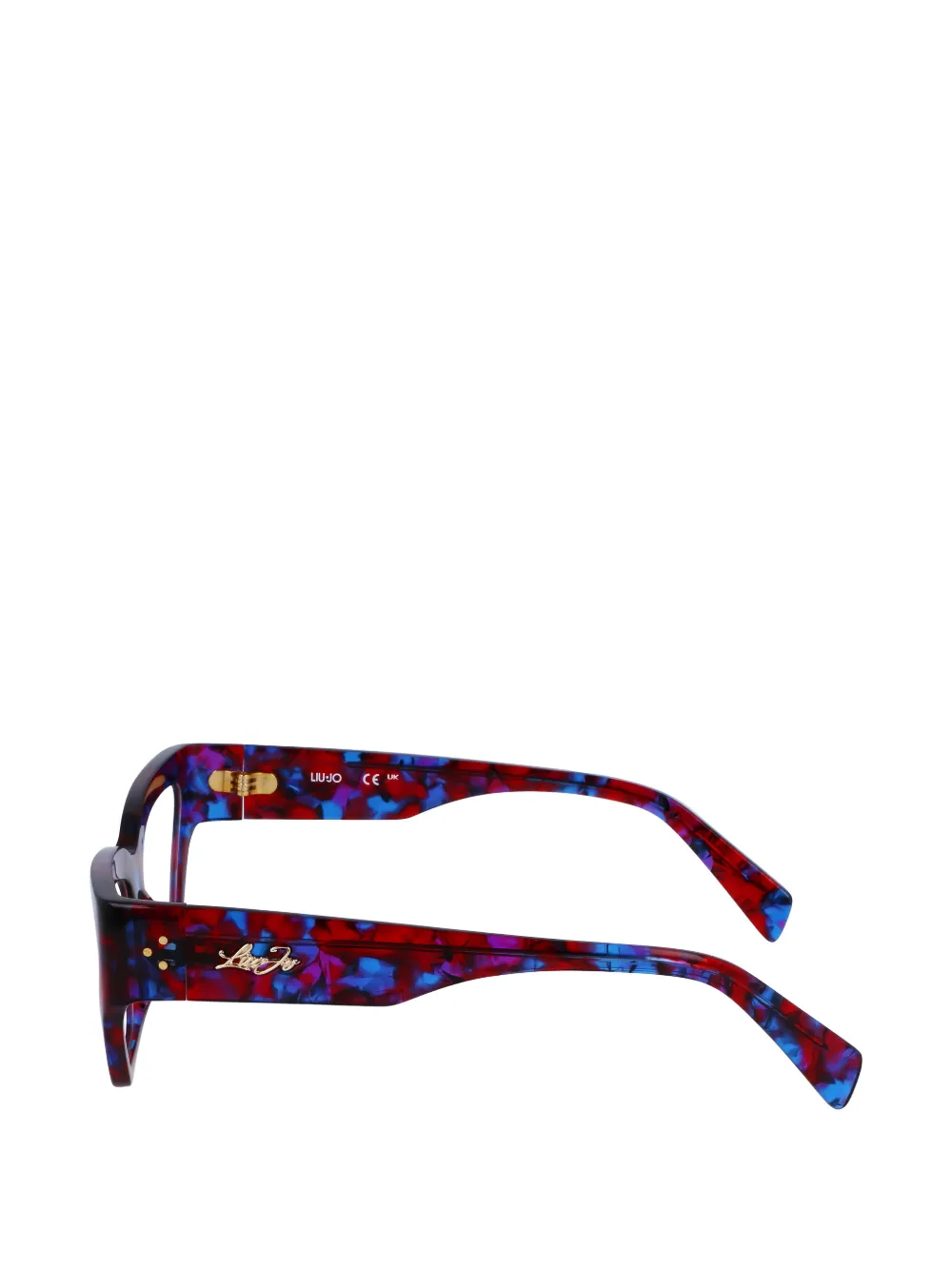  Liu Jo Geometric Patterned Glasses - Red 