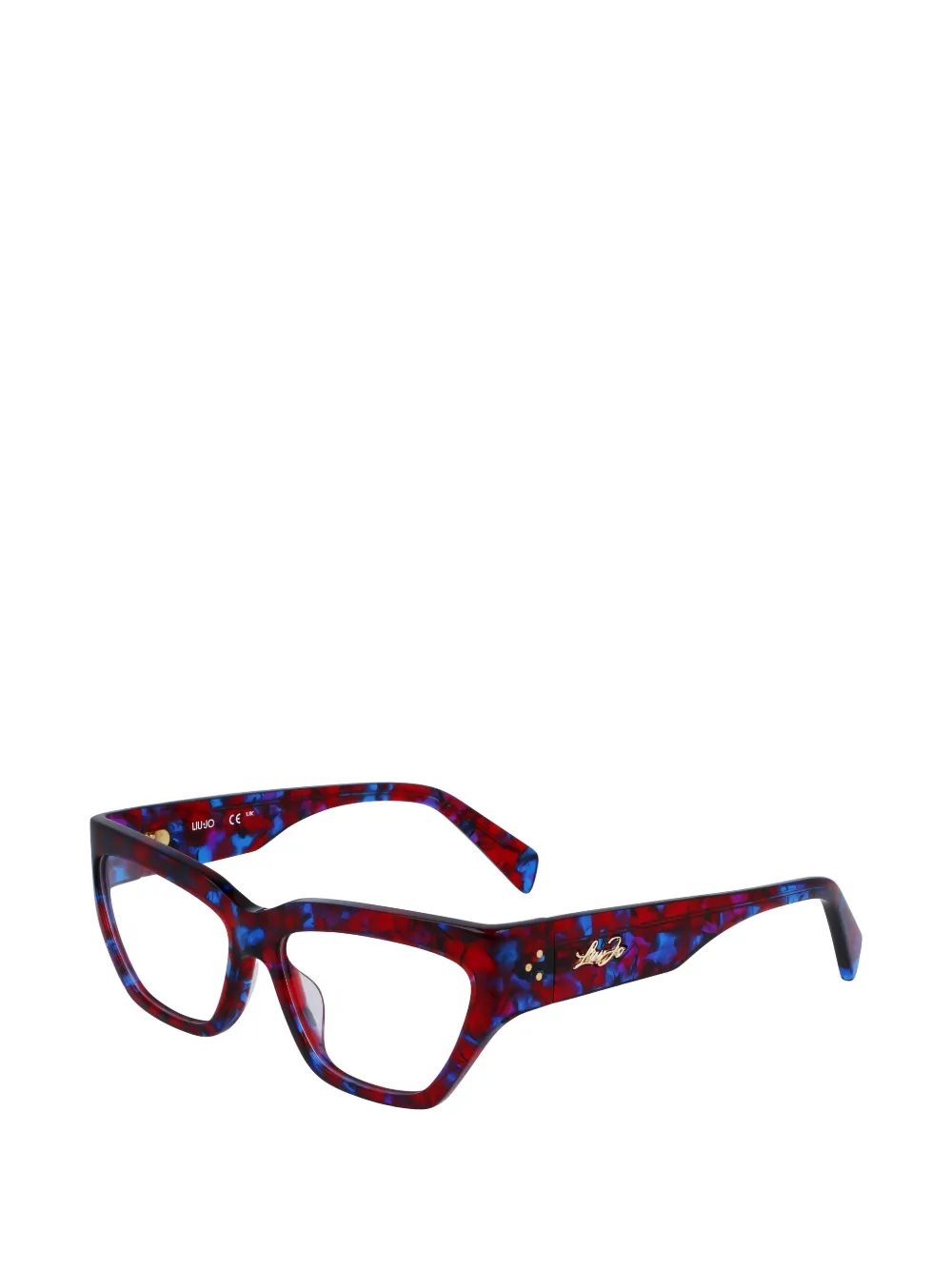  Liu Jo Geometric Patterned Glasses - Red 