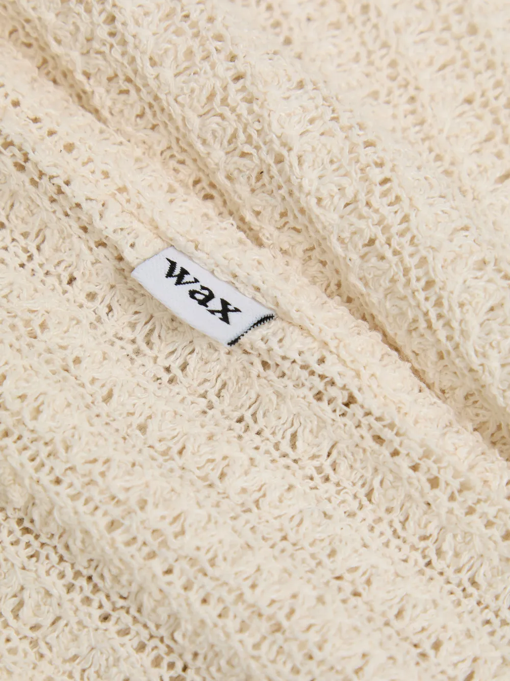  Wax London Knitted Vest - Neutrals 