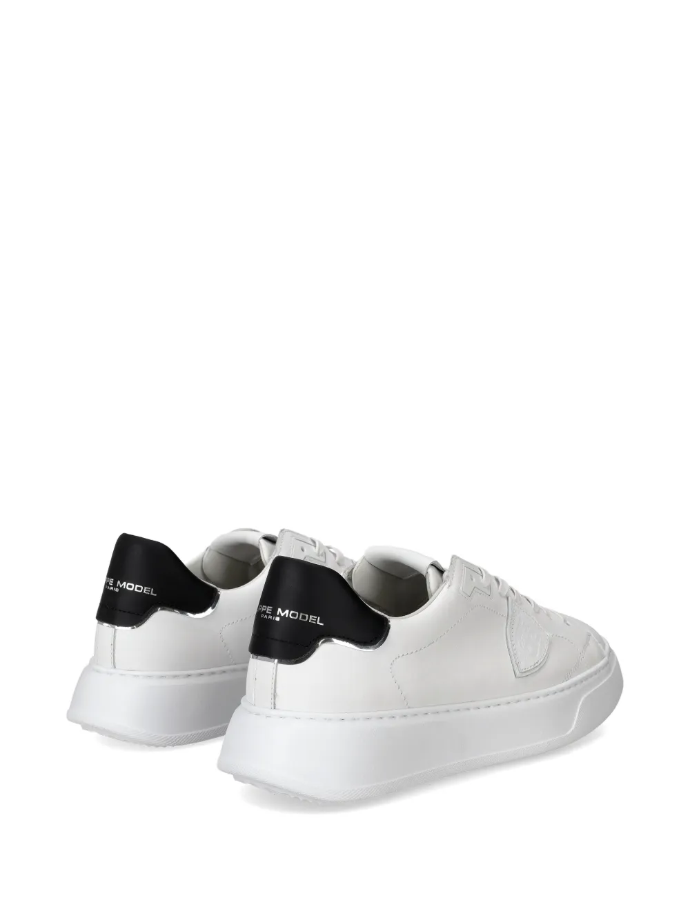 Philippe Model Paris Temple low-top sneakers Wit