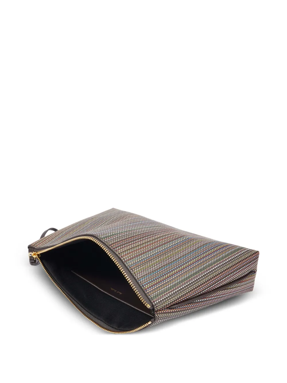 Paul Smith Clutch met kenmerkende streep Blauw