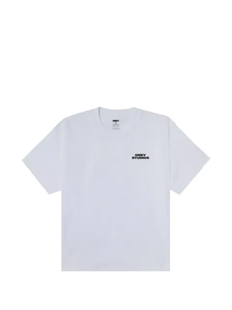 Obey graphic-print crew-neck T-shirt