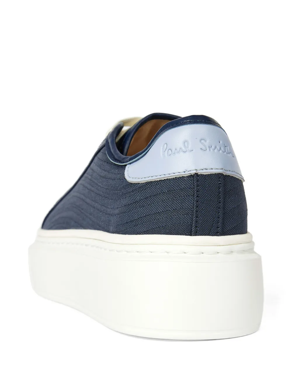 Paul Smith Sneakers met plateauzool en gedraaid effect Blauw