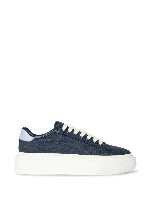 Paul Smith Swirl Guppy' Platform Sneakers in Blue