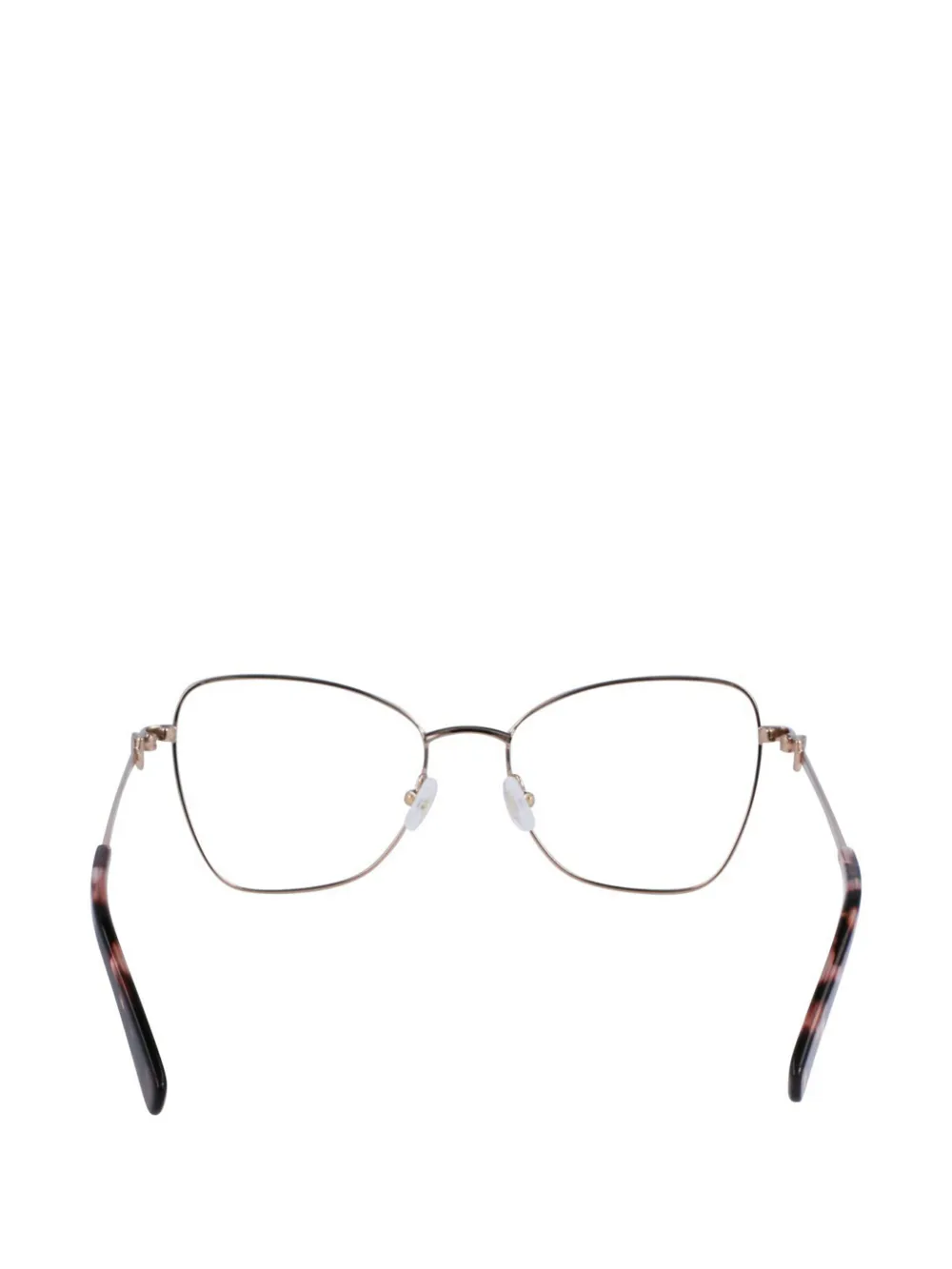  Longchamp Cat-eye Glasses - Gold 