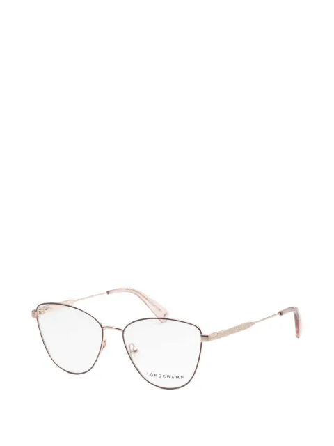 Longchamp geometric frame glasses