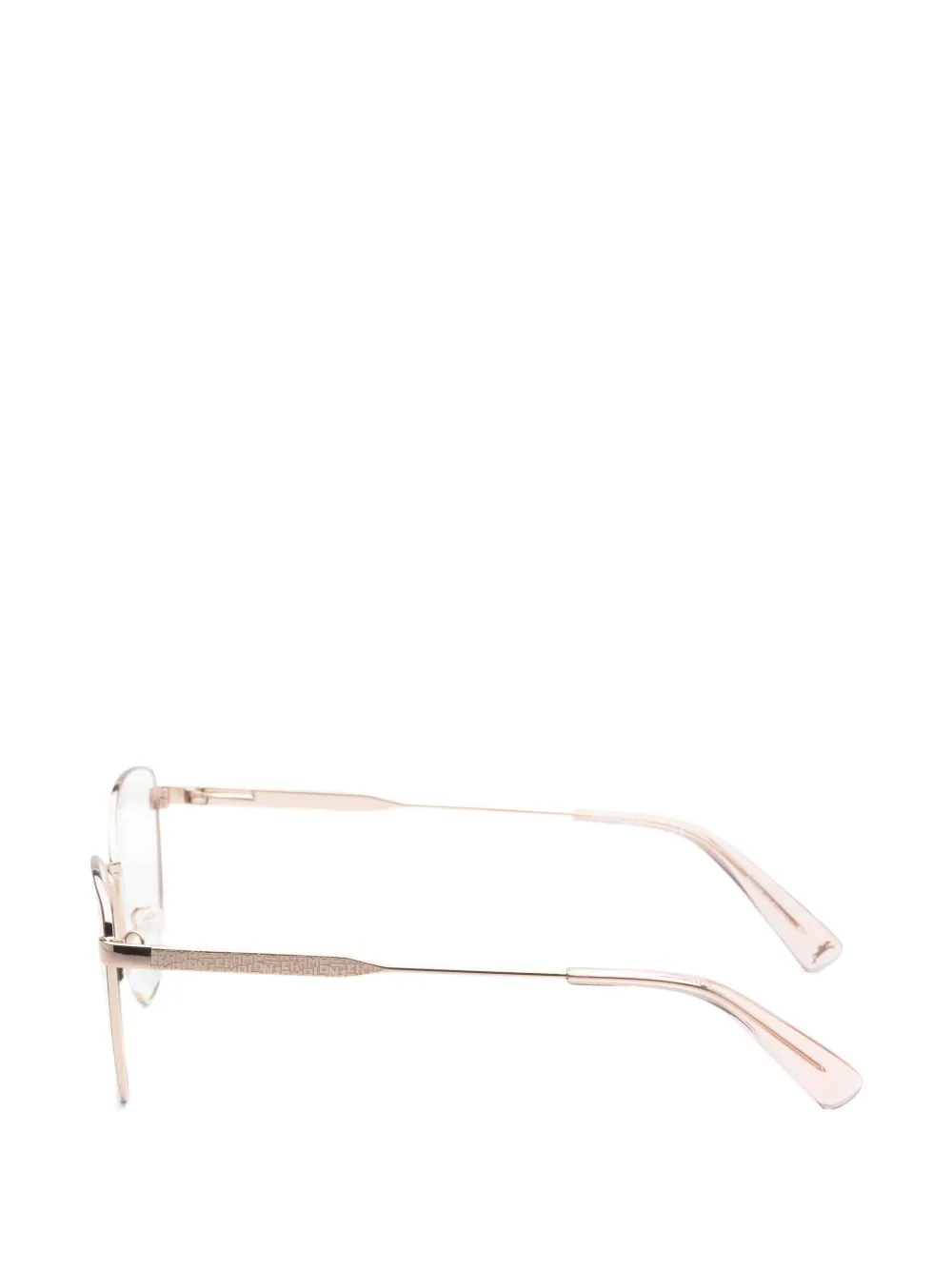  Longchamp Geometric Frame Glasses - Pink 