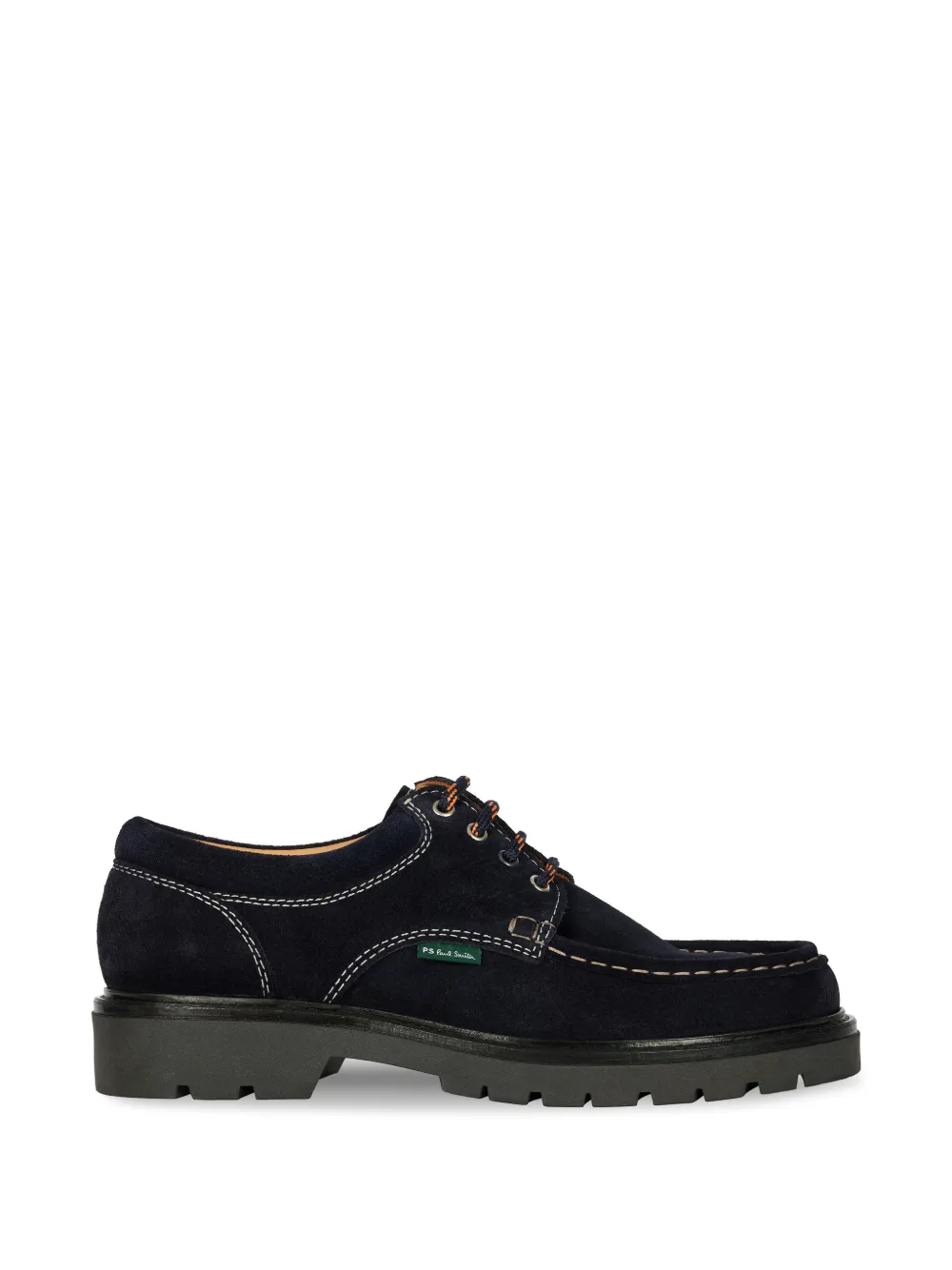 PS Paul Smith contrast-stitch boat shoes - Blau