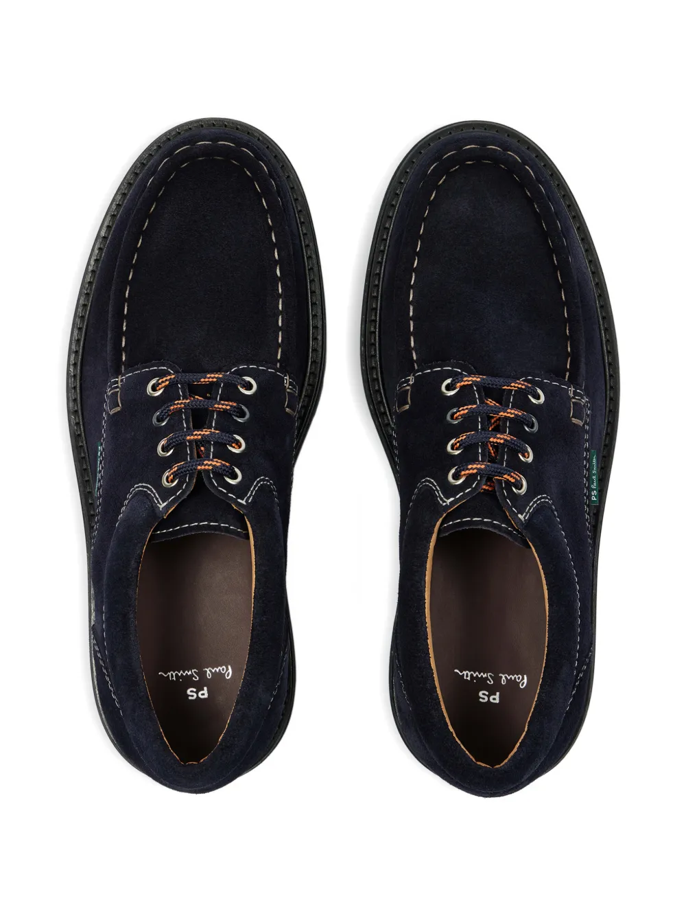 PS Paul Smith Bootschoenen met contrasterend stiksel Blauw
