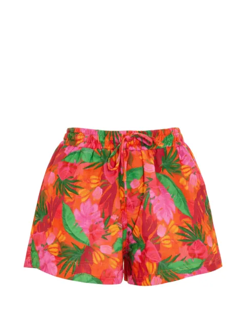 BANANA MOON floral drawstring shorts