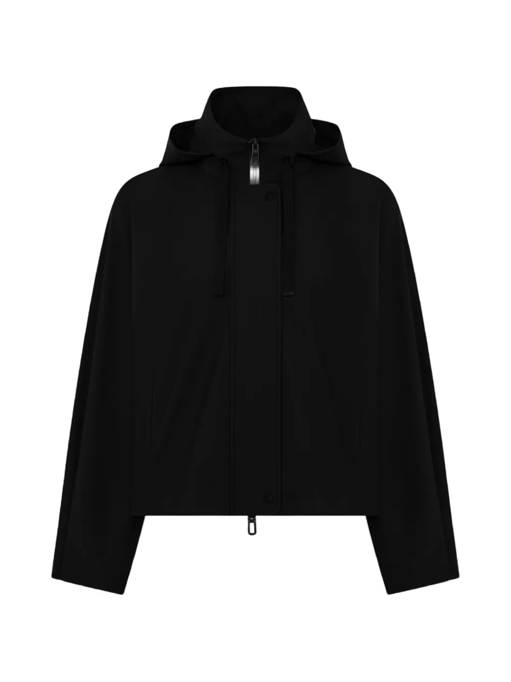 Duno hooded clove jacket - Nero