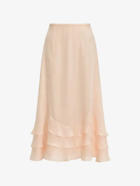 Simone Rocha ruffled midi skirt
