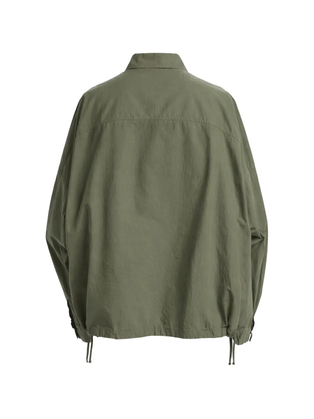  Phisique Du Role Over Flap-pocket Button Jacket - Green 