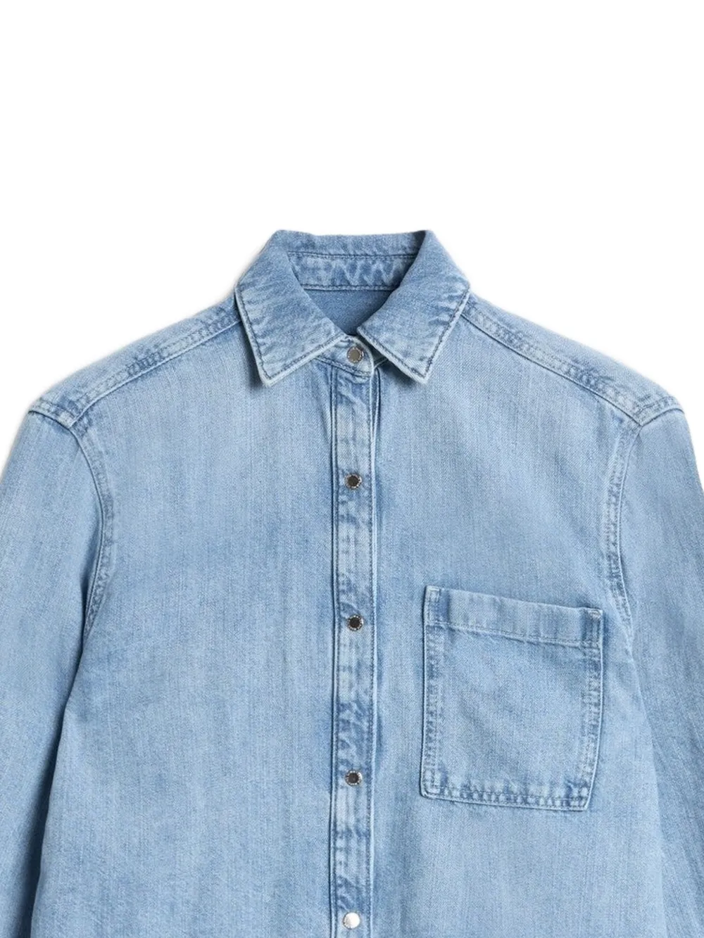  7 For All Mankind Ivy Buttoned Shirt - Blue 