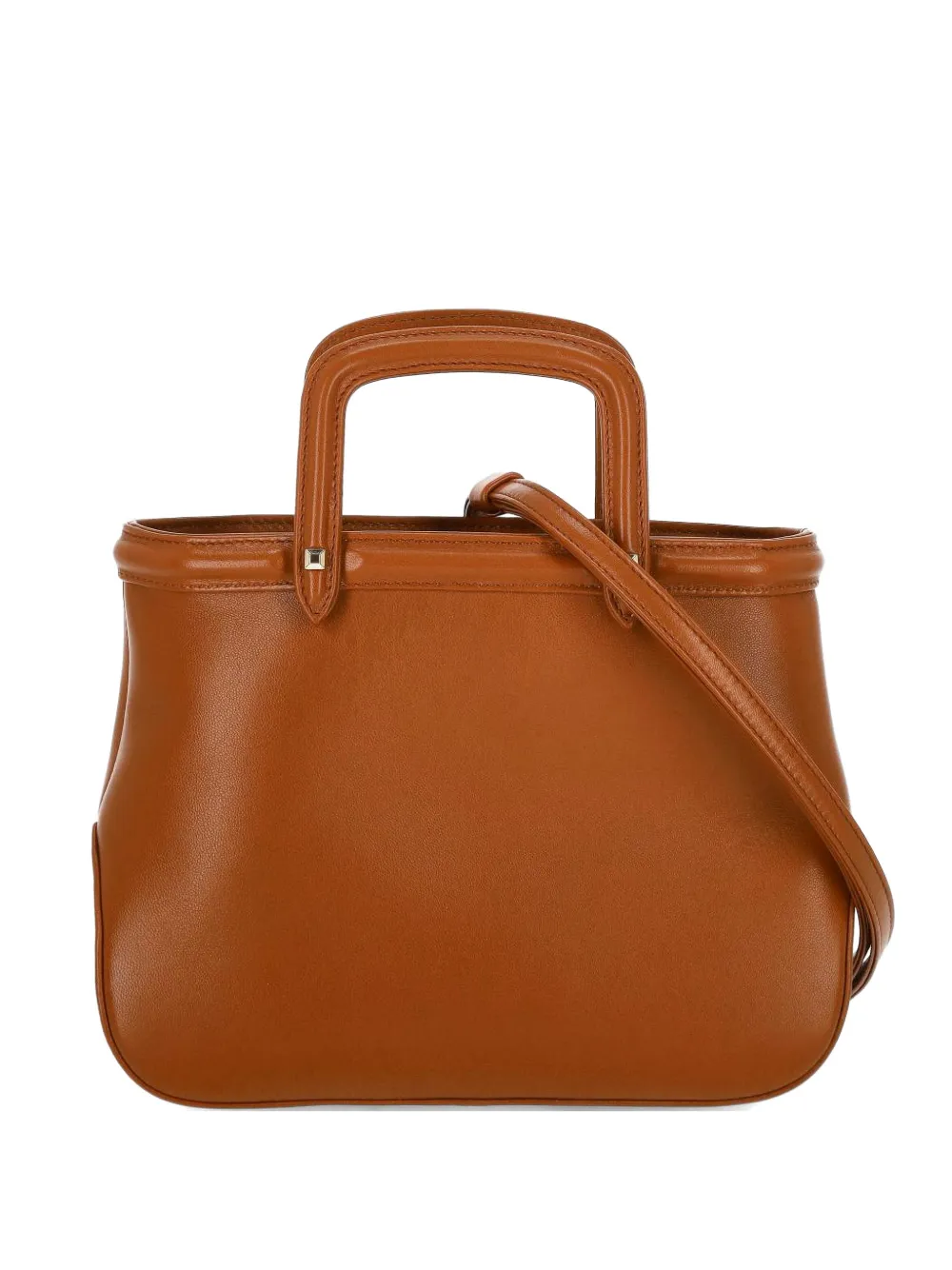 Rodo top handle tote bag - Marrone