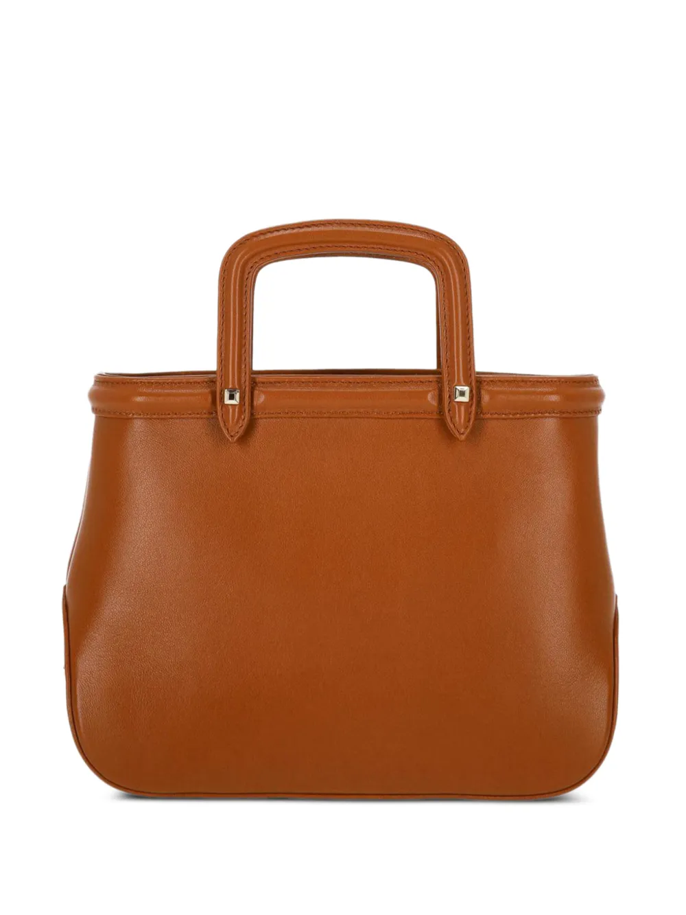  Rodo Top Handle Tote Bag - Brown 
