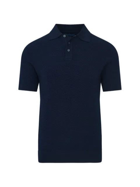 PATRICK ASSARAF textured polo shirt