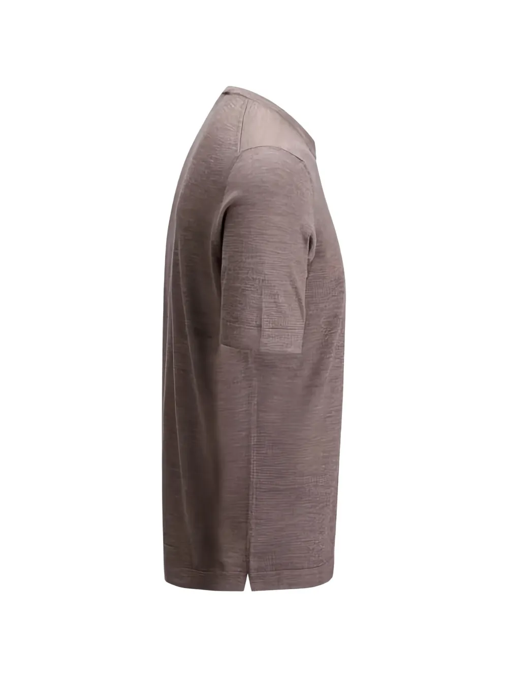 Gran Sasso Wollen T-shirt Bruin