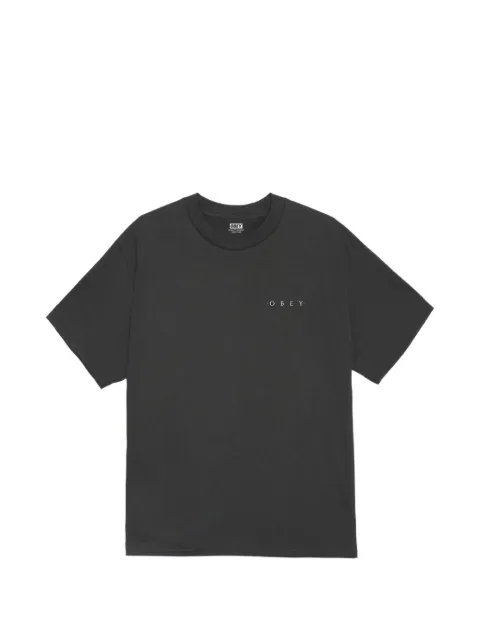 Obey graphic crew-neck T-shirt