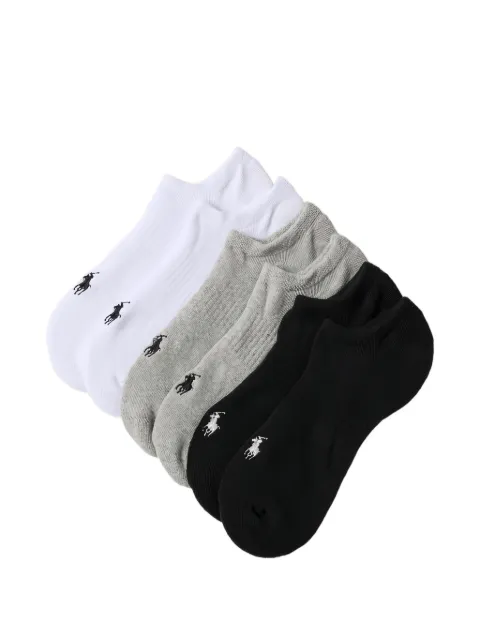 Polo Ralph Lauren logo low socks (set of three)