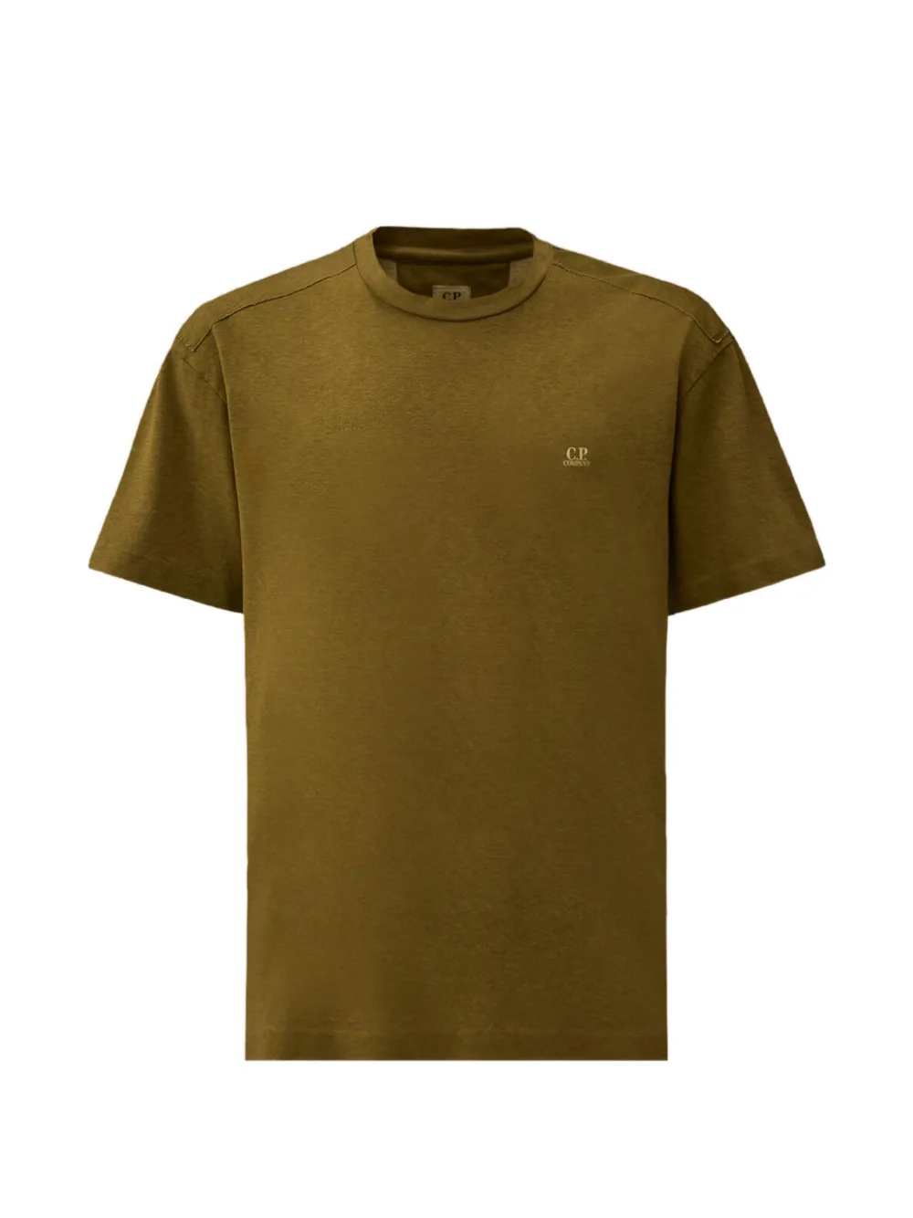 C.P. Company logo cotton T-shirt - Verde