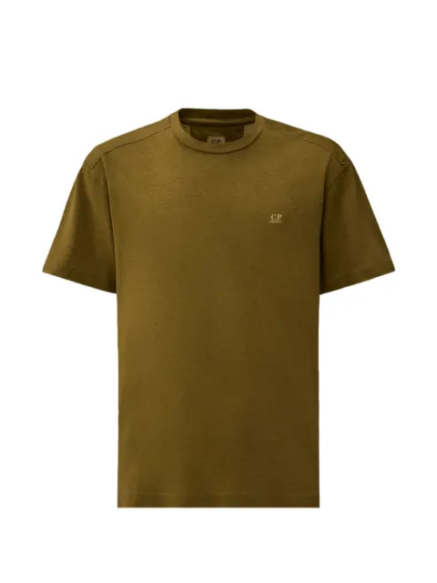 C.P. Company 20/1 jersey plated logo T-shirt