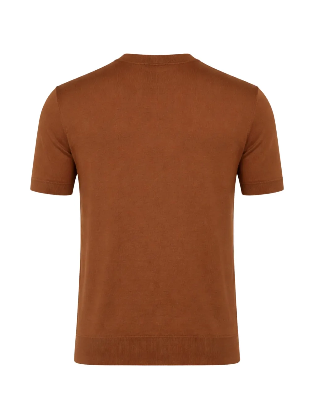 Zegna T-shirt met korte mouwen Bruin