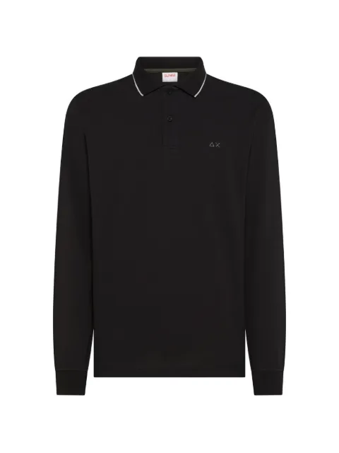 Sun68 long-sleeve polo shirt