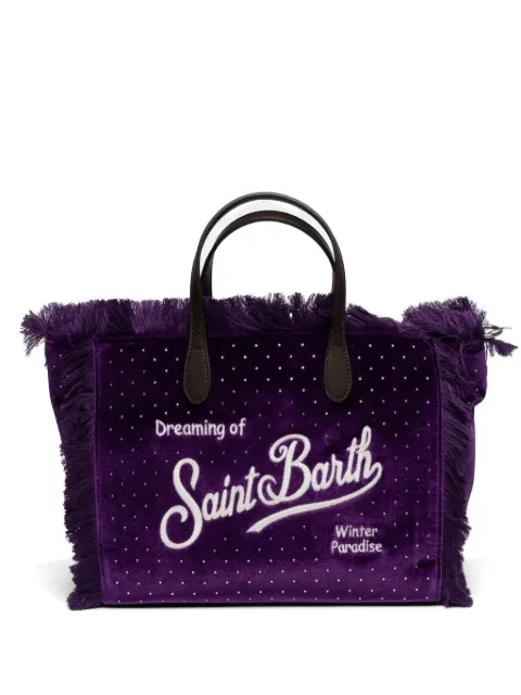 MC2 Saint Barth fringed tote bag