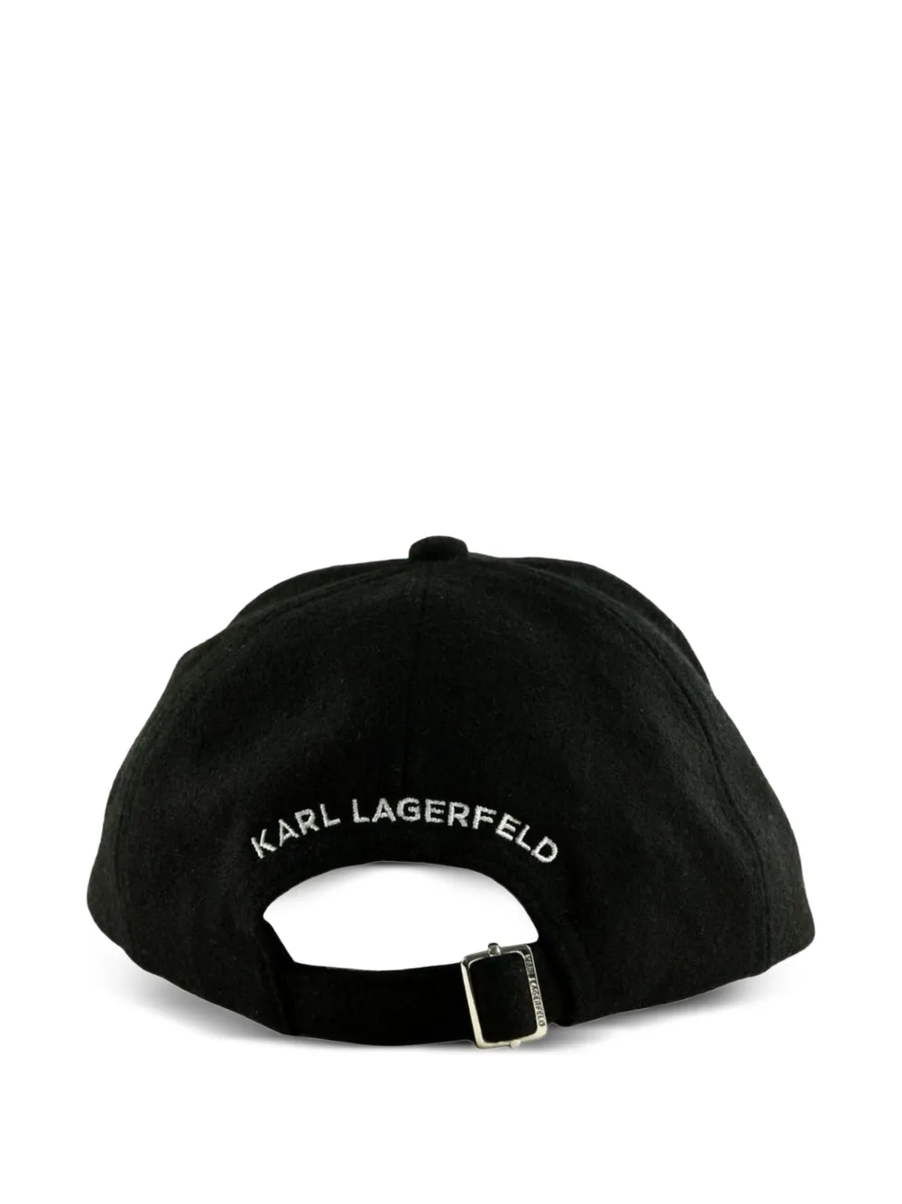 Karl Lagerfeld Pet met logopatch Zwart