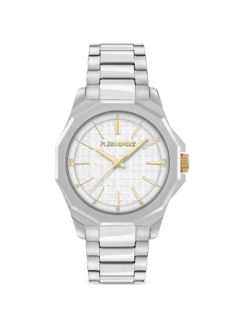 Plein Sport reloj en acero inoxidable de 42mm con ónix