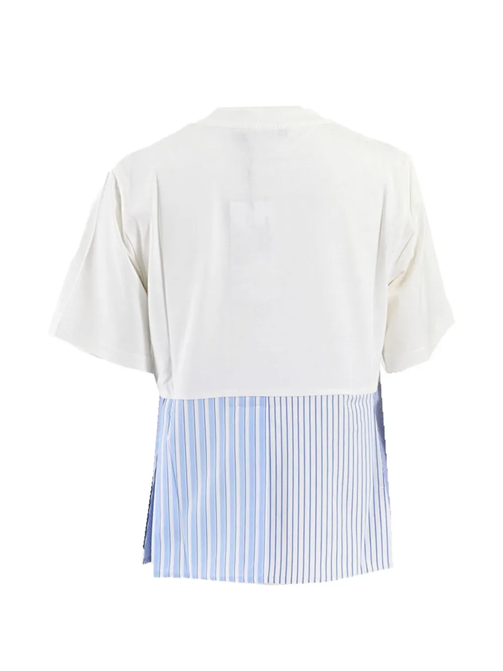  Weekend Max Mara Striped Crew-neck T-shirt - White 
