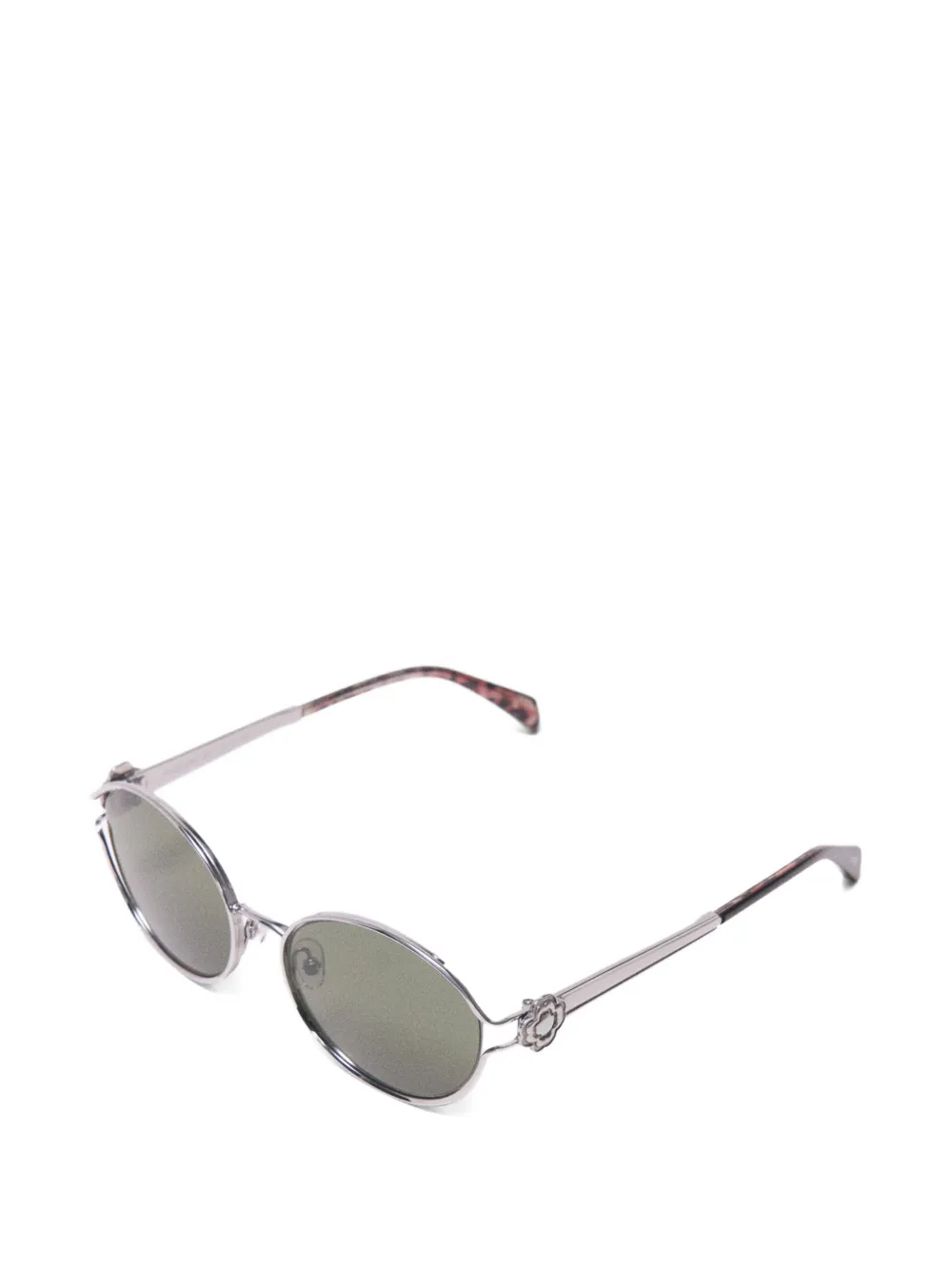  Maje Round-frame Sunglasses - Silver 