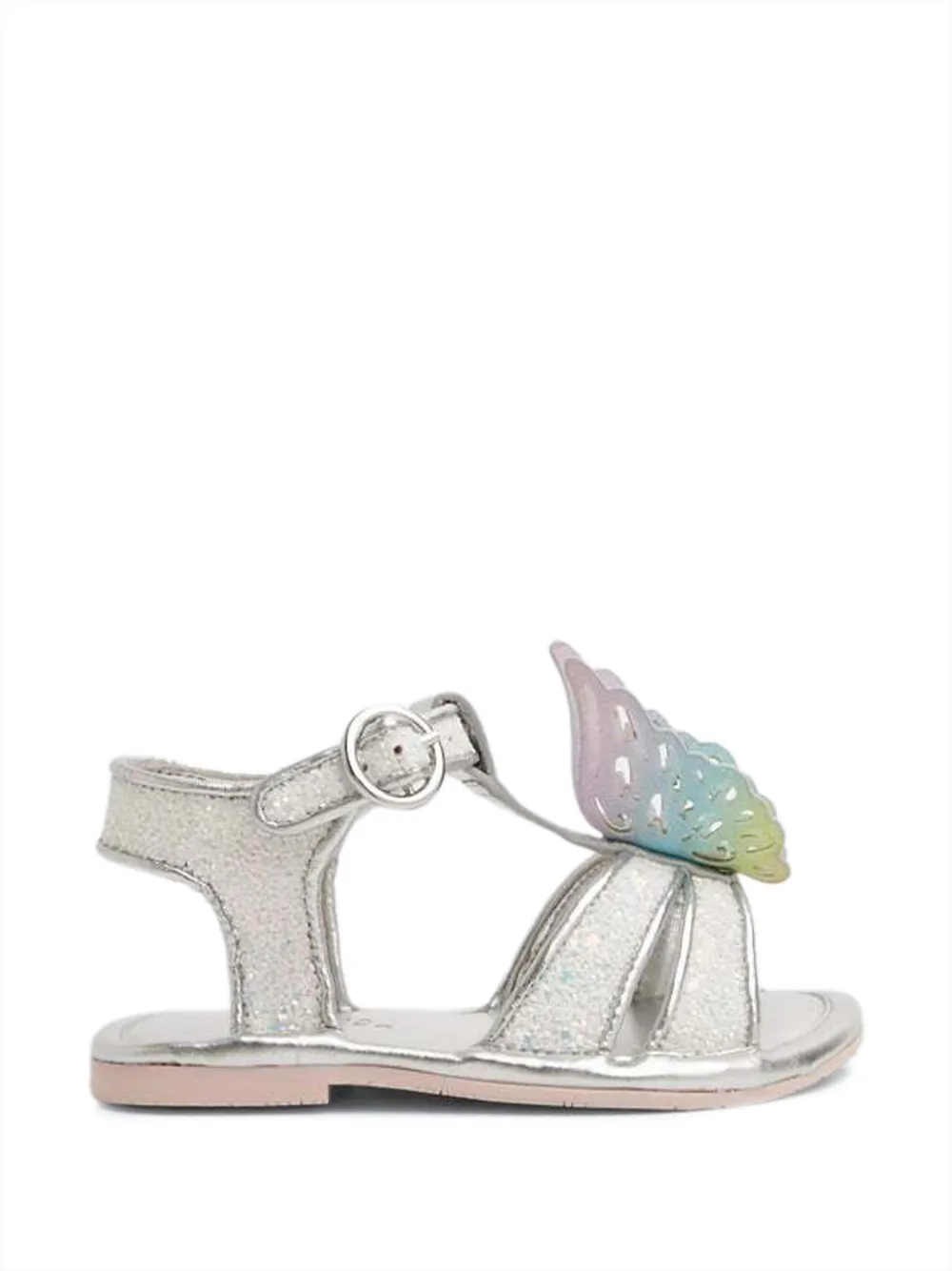 Sophia Webster butterfly detail sandal - Argento