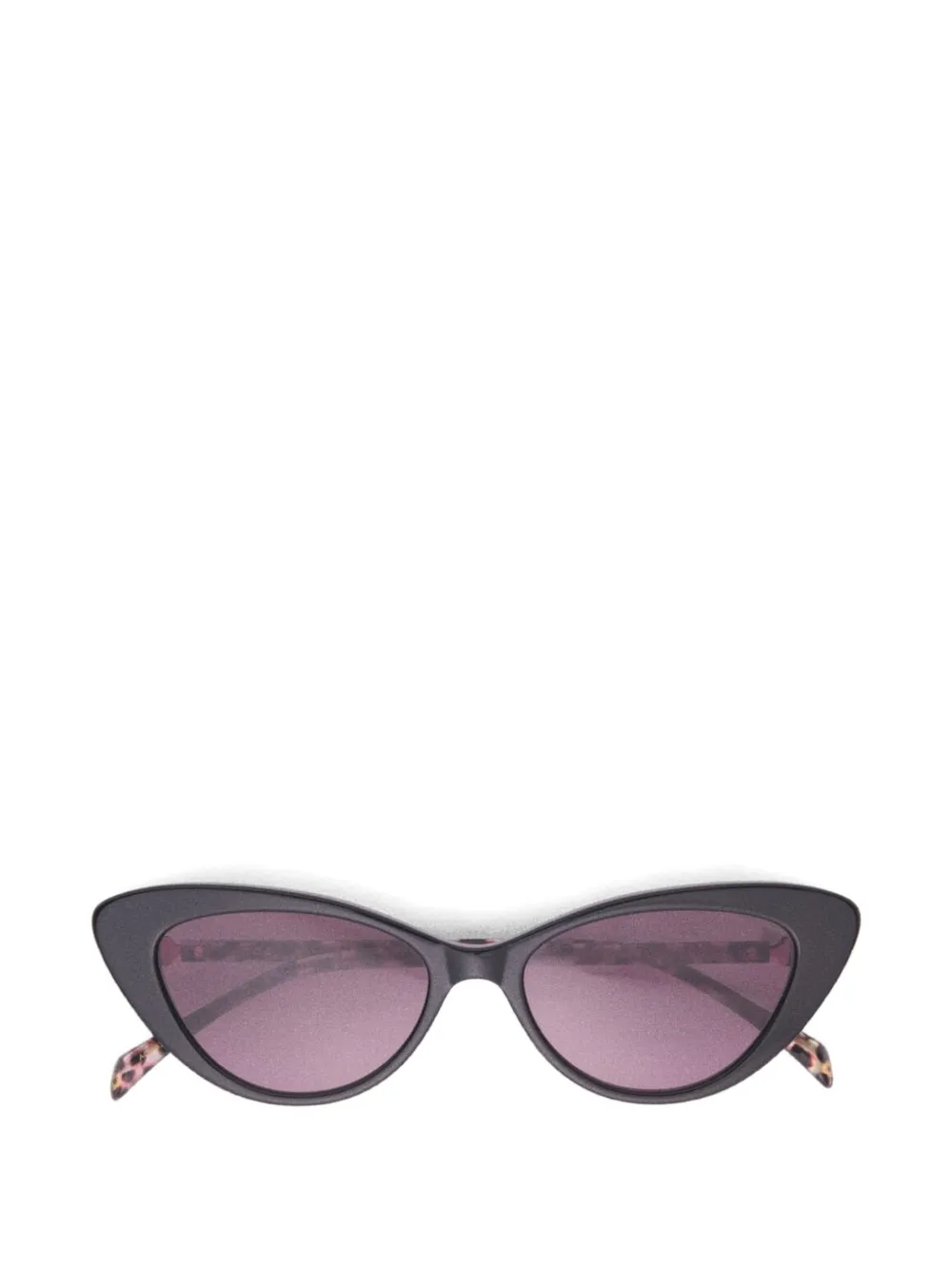 Maje animal-print cat-eye sunglasses - Nero