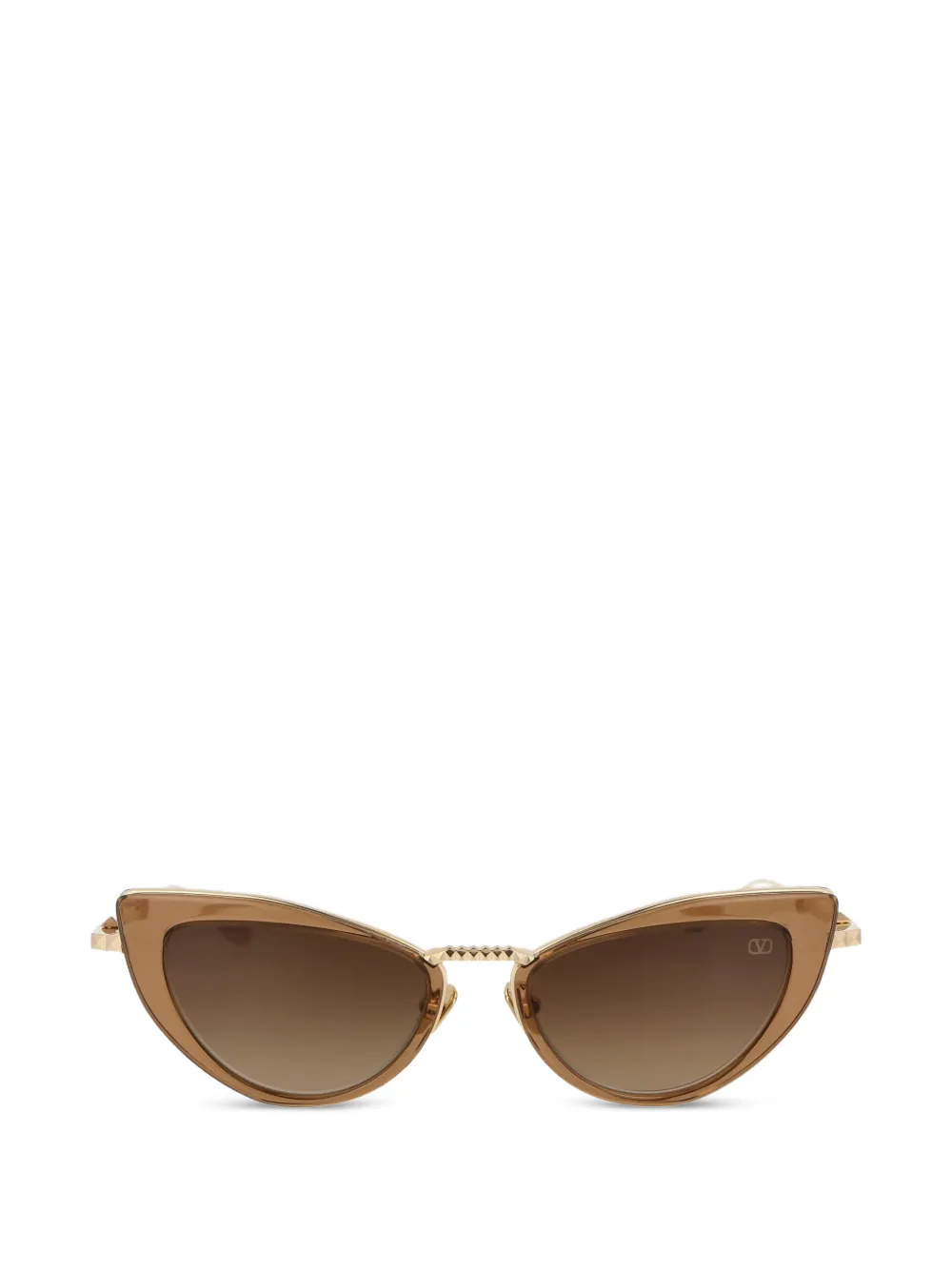 VALENTINO GARAVANI EYEWEAR cat-eye sunglasses - Toni neutri