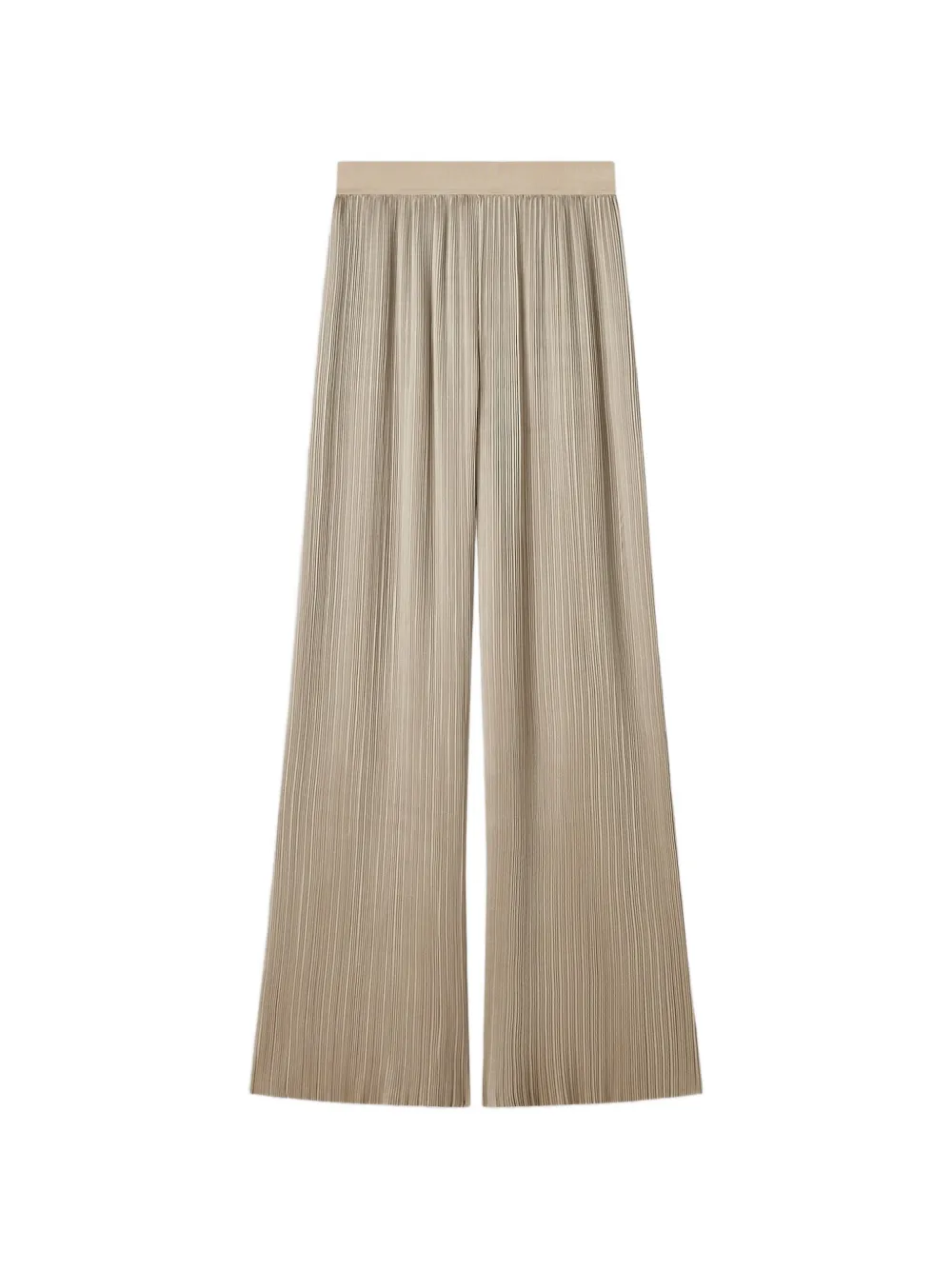 JOSEPH Amber pleated satin trousers - Toni neutri