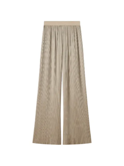 JOSEPH Amber pleated satin trousers