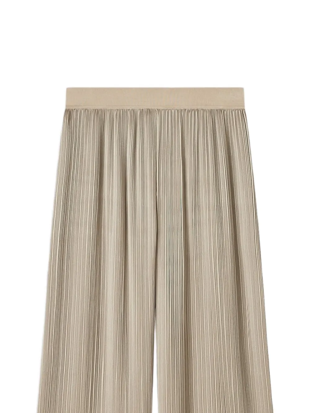  Joseph Amber Pleated Satin Trousers - Neutrals 