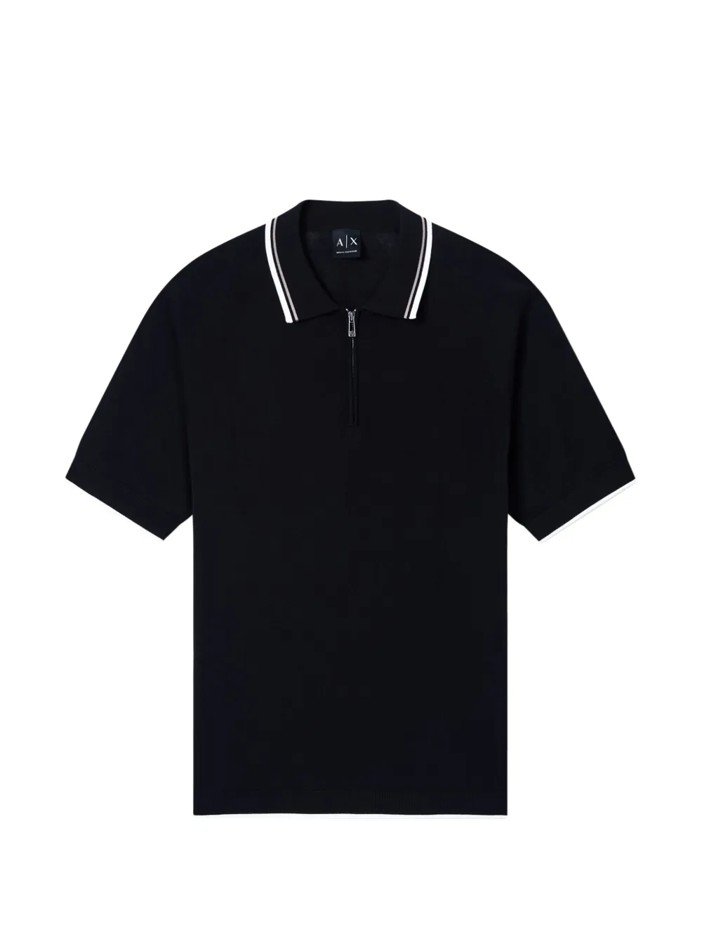 Armani Exchange cotton polo shirt - Schwarz