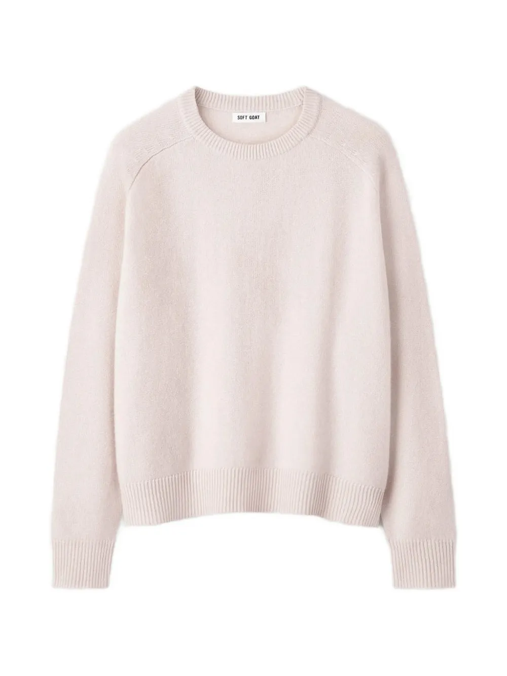 Soft Goat Boyfriend sweater - Rosa