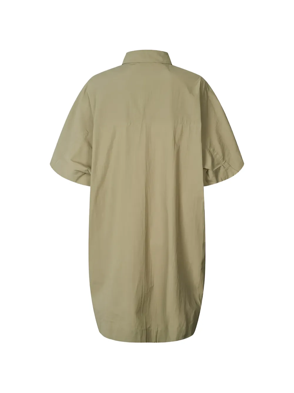  Rabens Saloner Berta Button-down Shirt Mini Dress - Green 